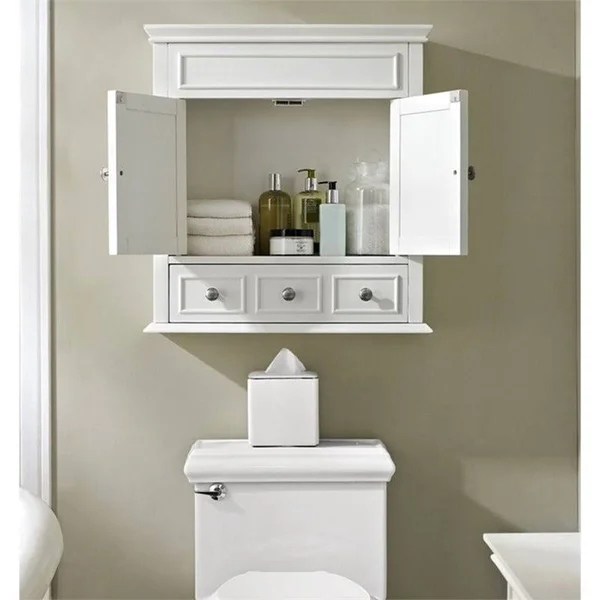 Pemberly Row Medicine Cabinet in White