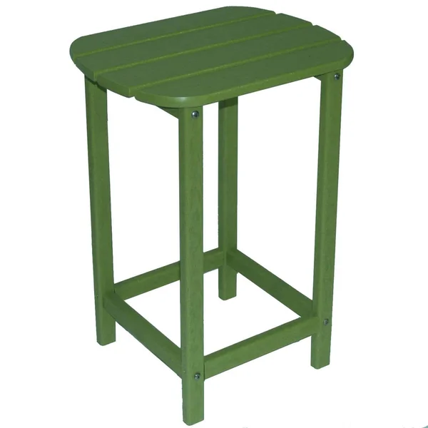 POLYWOOD South Beach 26x22 Counter Side Table - Lime