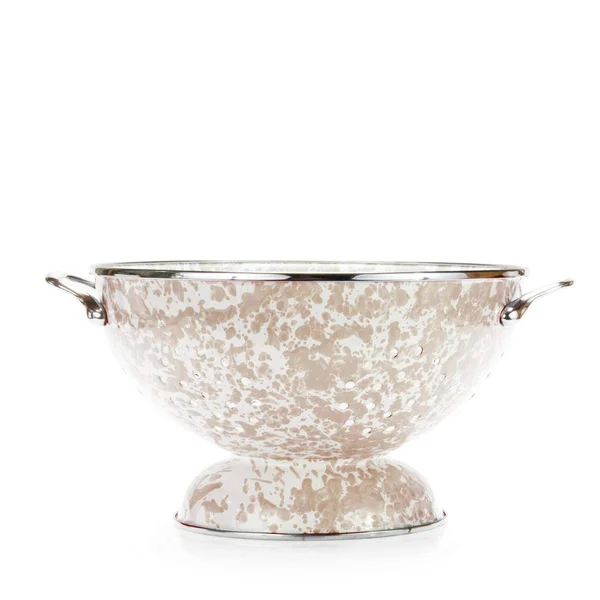 Golden Rabbit Large Swirl Colander - Taupe