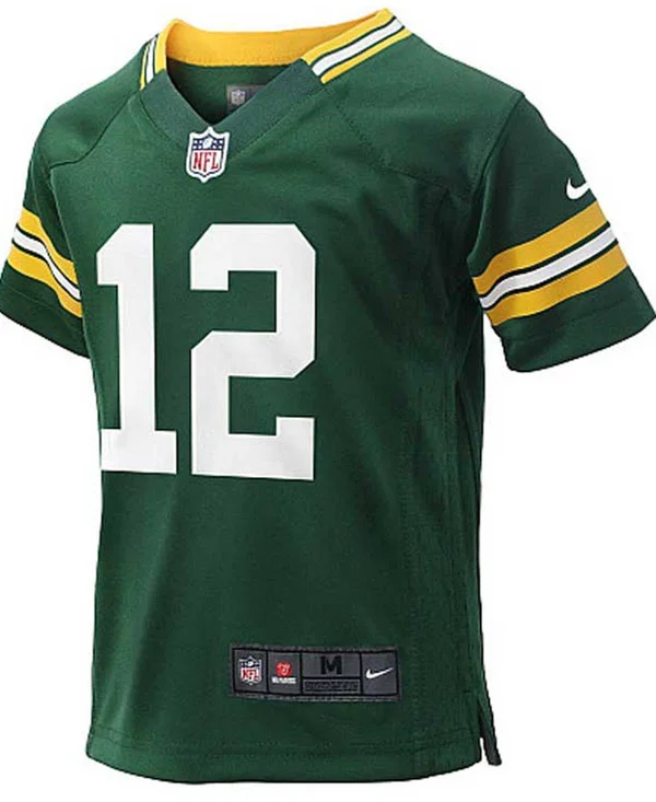 Aaron Rodgers Green Bay Packers Nike Toddler Game Jersey (Green) 2T