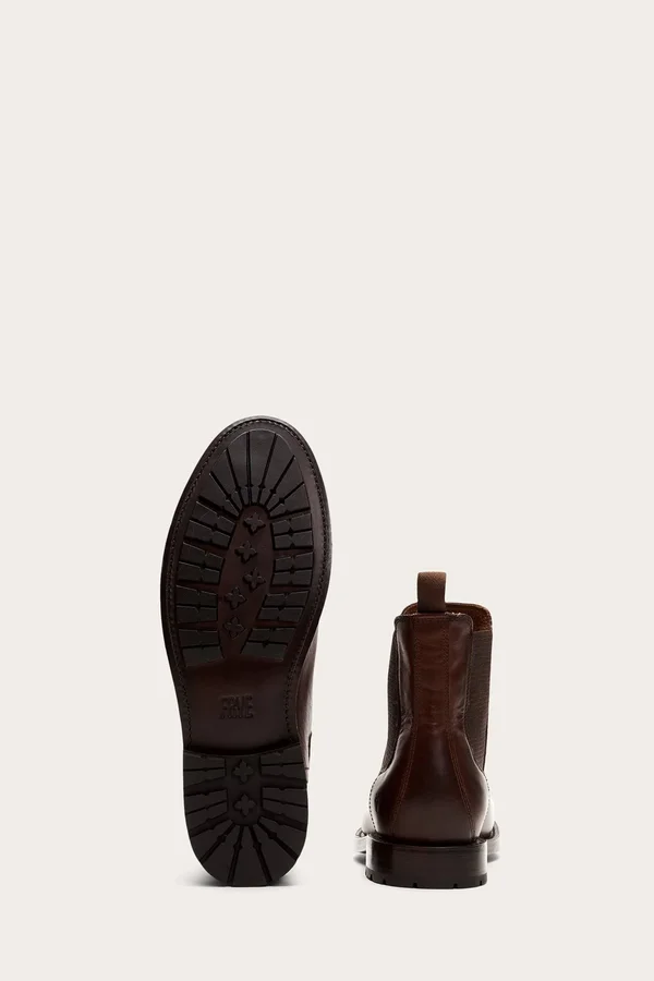Frye Bowery Chelsea Boots in Cognac - Men's Size 13