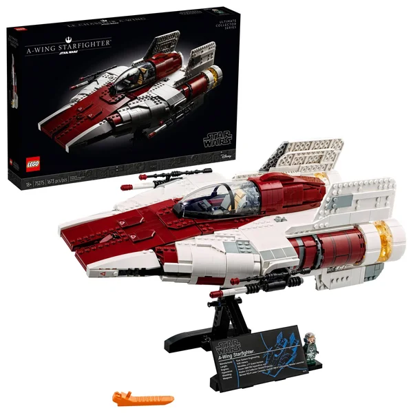 Lego Star Wars A-Wing Starfighter 75275 Building Kit; Collectible Bui