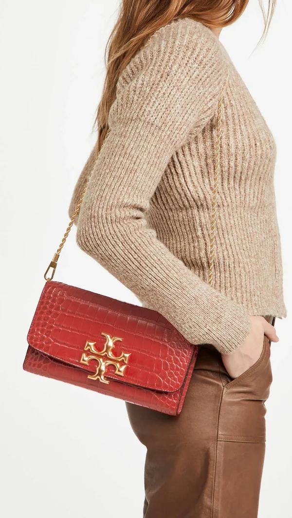 Tory Burch Eleanor Embossed Clutch