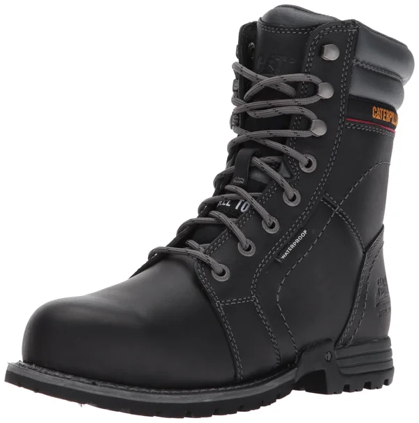 Caterpillar Echo Waterproof Steel Toe (Black) Women's Work Boots