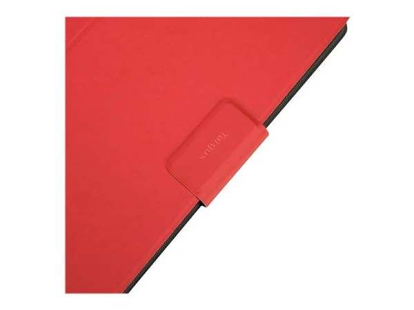 Targus Safe Fit Universal 360° Rotating - Flip cover for tablet - polyurethane - red - 9x22 - 10.5x22