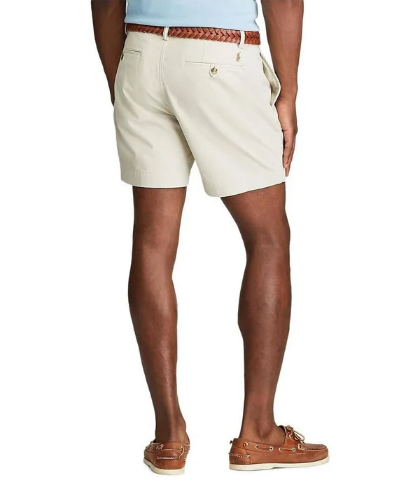 Polo Ralph Lauren Classic-Fit Stretch Chino 6 Inseam Shorts - 31
