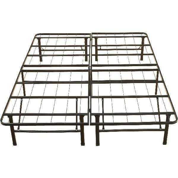 Premier 18x22 High Profile Platform Metal Base Foundation Bed Frame, Multiple Size