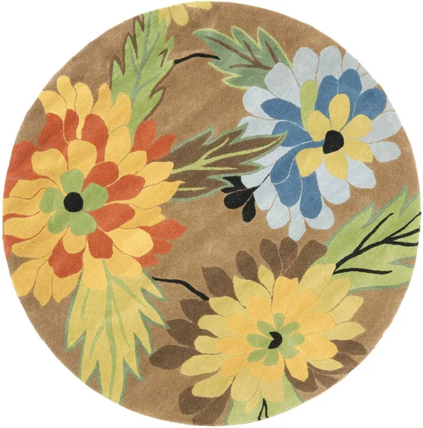 Safavieh Soho SOH761A 3&6x22 x 5&6x22 Brown, Multi Rug