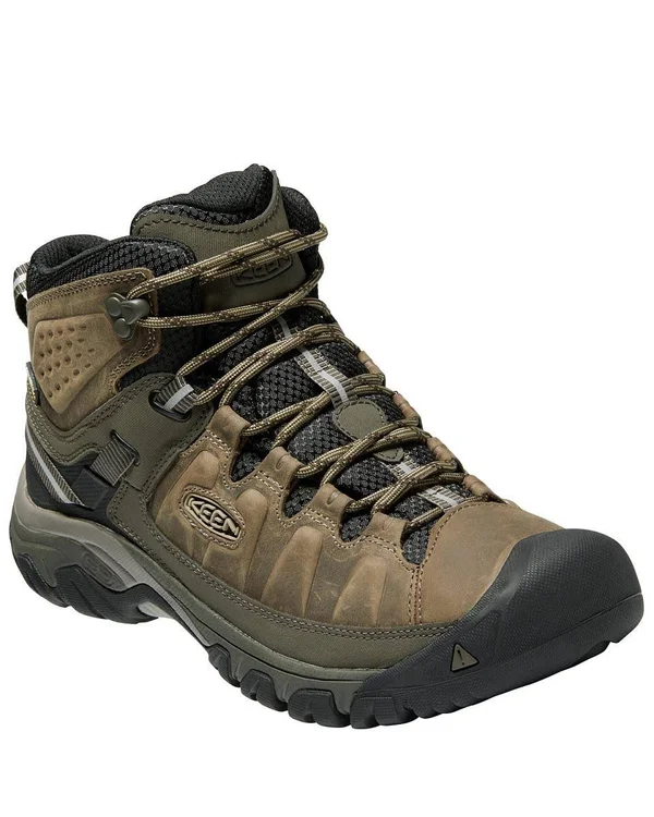 Keen Men's Targhee III Mid Waterproof Bungee Cord/Black 9.5