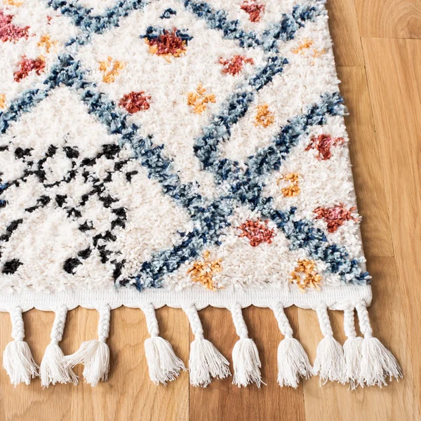 Safavieh Morocco Riina Tribal Rug (6&7x22 x 6&7x22 Round - Ivory/Multi)