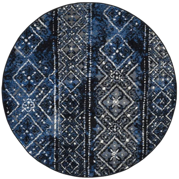 Safavieh Adirondack Silver & Black Area Rug; 9& x 12&