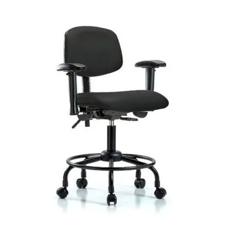 Symple Stuff Otis Drafting Chair, Gray