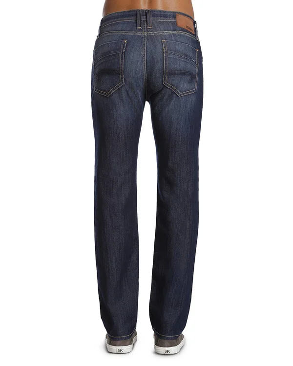 Mavi Men's Zach Straight Leg in Dark Maui - Men's Jeans