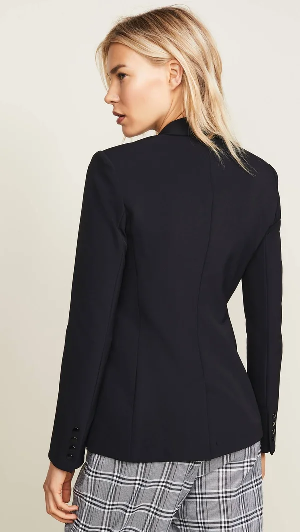 Veronica Beard Scuba Jacket Black 10