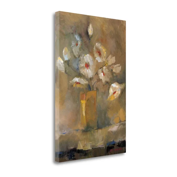 Tangletown Fine Art Flowers in Spring by Zipi Kammar, Giclee Print on Gallery Wrap Canvas, 23x22x34x22