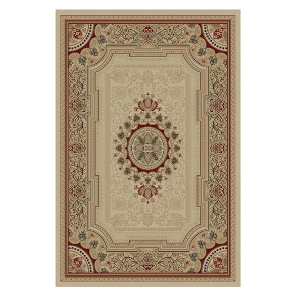 Tayse Rugs Sensation Ivory u0026amp; Beige Area Rug