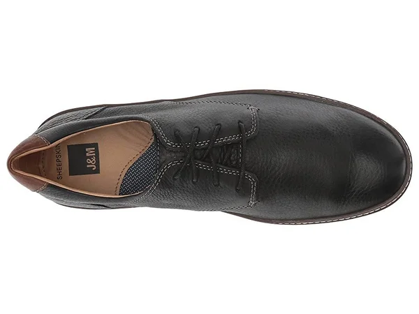 Men's Johnston & Murphy McGuffey Plain Toe Sneaker - Size 13 M - Black
