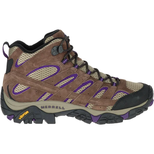 Merrell Women's Moab 2 Vent Mid Boot - 12 - Bracken - Purple