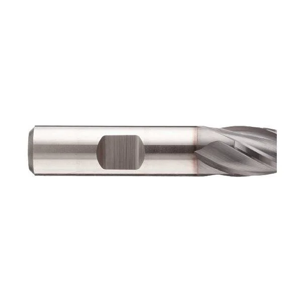 Niagara Cutter N88632 Cobalt Steel Square Nose End Mill inch Weldon Shank TiCN Finish Finishing Cut 30 Degree Helix 4 Flutes 6