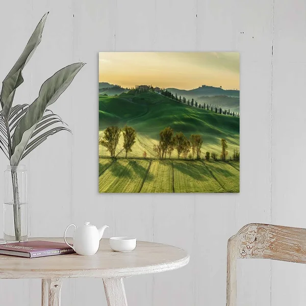 Sunny Tuscany - Canvas Wall Art, 20x20, Great Big Canvas