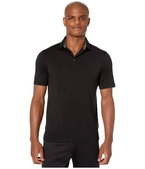 Tasc Performance microAIR Element Polo Men's Clothing Black : SM
