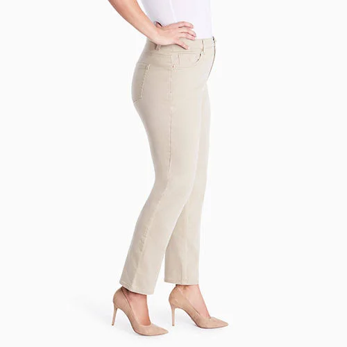 Plus Size Gloria Vanderbilt Basic Amanda Short Jeans Perfect Khaki