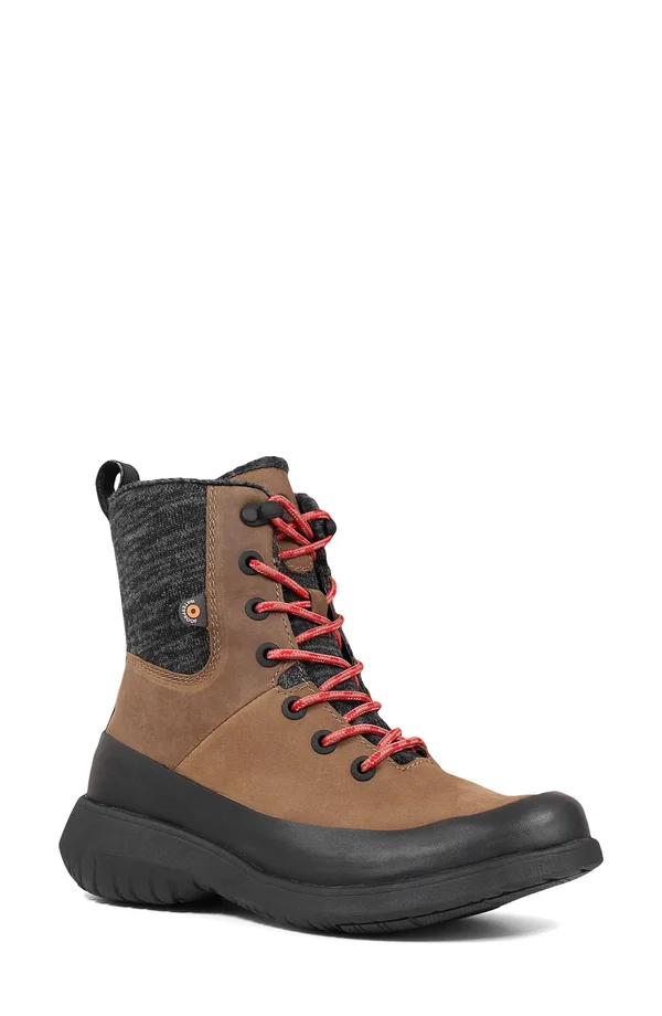 Bogs Freedom Lace Boot - Women's Cognac - 9.5