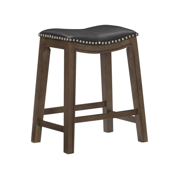 Homelegance 24x22 Height Saddle Stool - Black