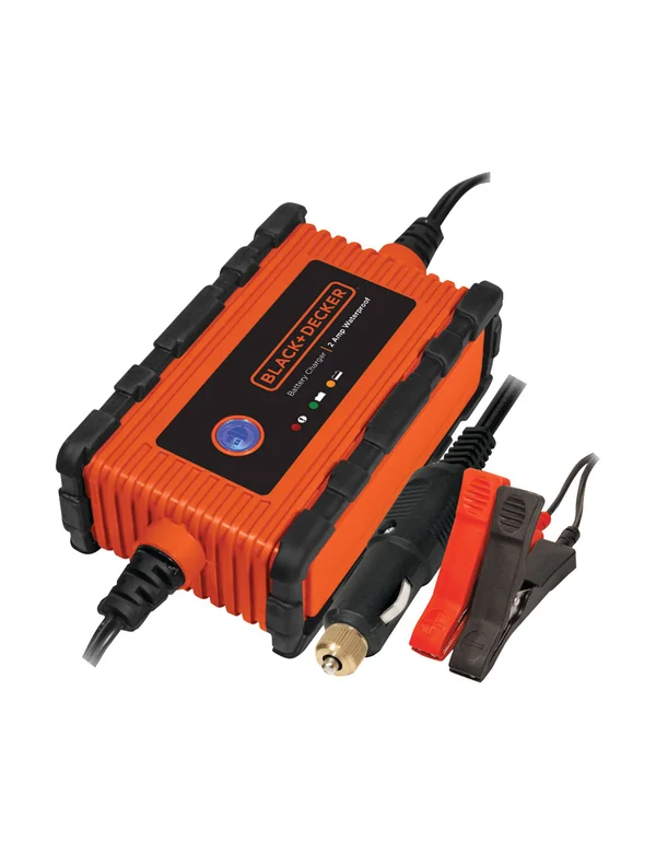 Black & Decker Waterproof Battery Charger/Maintainer, 2 A
