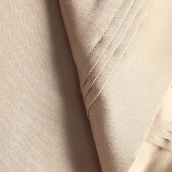 Superior Egyptian Cotton 650 TC Deep Pocket Solid Bed Sheet Set (California King - Beige)