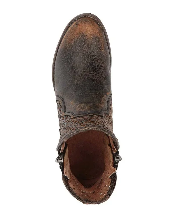 Corral Boots Q5021 Cowboy Boots Black/Yellow : 9.5 B - Medium