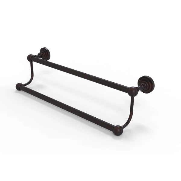Allied Brass Dottingham Collection 24 inch Double Towel Bar Venetian Bronze