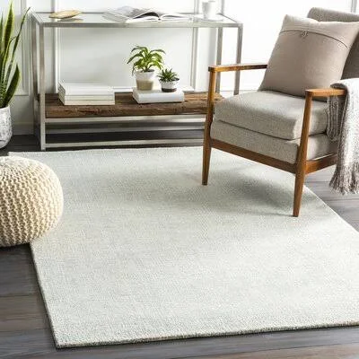 Lynell Handmade Tufted Wool Area Rug Gracie Oaks Rug Size: Rectangle 4& x 6&