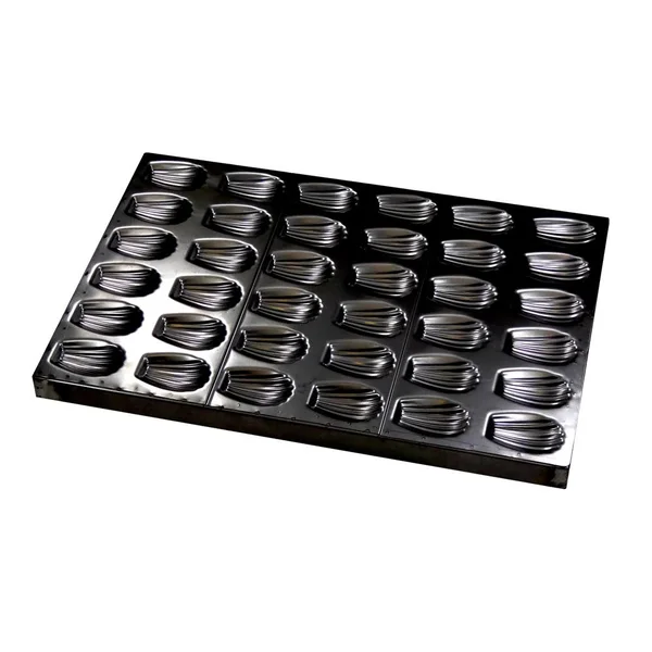 Gobel 299108 Heavy Duty Non-Stick MADELEINE Baking Sheet with 36 Cavities - Each 2 inch x 3.1 inch x 0.6 inch High, Size: 2 x 3.1