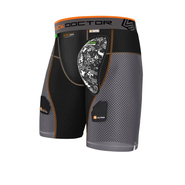 Shock Doctor 375 Ultra PowerStride Hockey Short with AirCore Cup - Xs