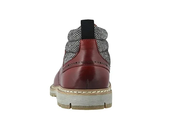 Stacy Adams Men's Grantley Chukka Boot, Color: Cranberry, Size: 8.5