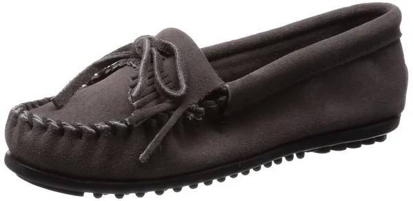 Minnetonka Women's Kilty Suede Moccasin