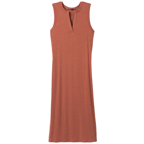 Prana - Women's Foundation Midi Dress, Liqueur Heather, Large