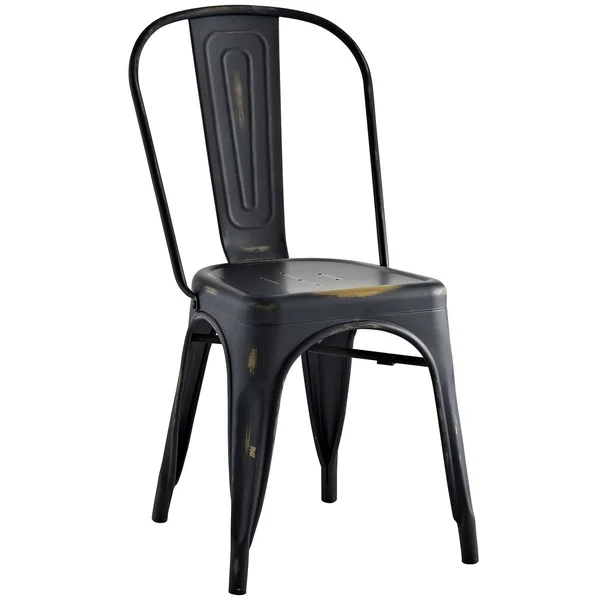 Modway Promenade Dining Side Chair Set of 4 - Gunmetal