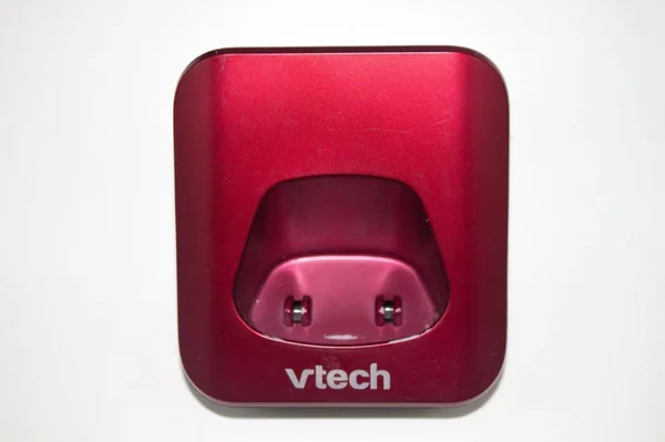 Vtech CS6529 DECT 6.0 Cordless Phone System with Caller ID/Call Waiting/Answering Machine - 2 Handsets, Red