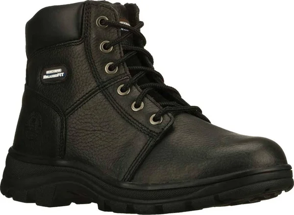 Skechers Men's Work Relaxed Fit Workshire Condor, Black