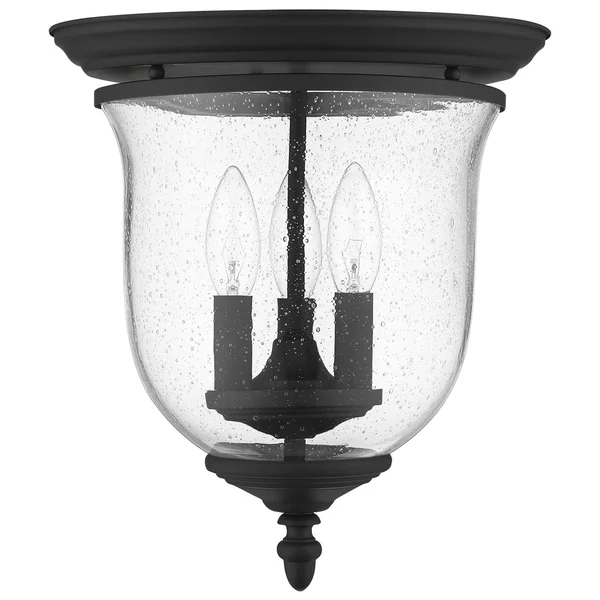 Livex Lighting 5024-05 Legacy 3-Light Ceiling Mount, Chrome