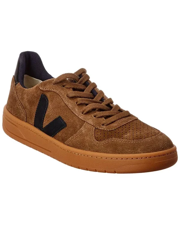 Veja V-10 Suede Sneaker - 40, Brown