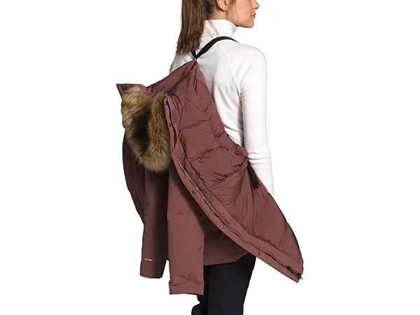 The North Face New Outerboroughs Parka - Women's Marron Purple - Xs