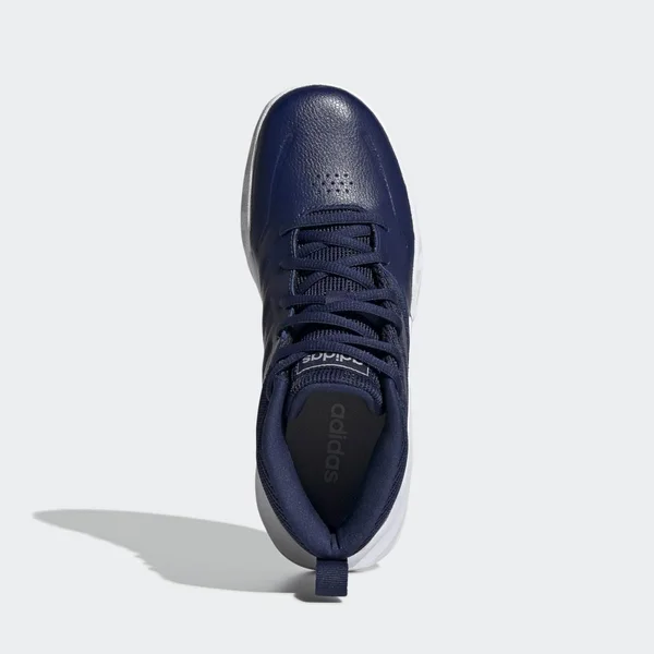 Adidas Boys& Own The Game Basketball Shoes - Wide - Blue