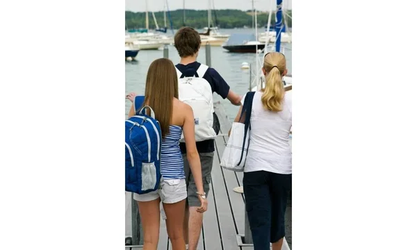 SailorBags Sailcloth Backpack Red