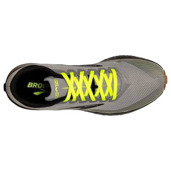 Brooks Catamount Trail Running Shoe - Men's Grey/Nightlife/Black, 11.5