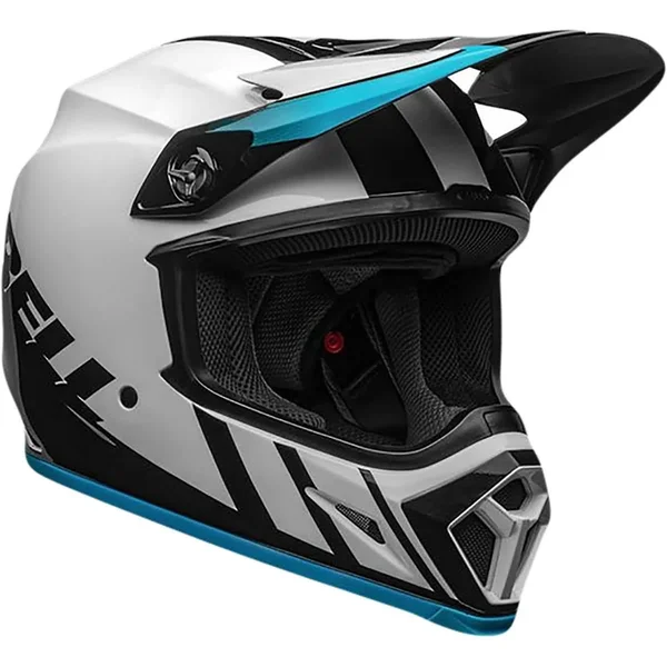 Bell MX-9 Dash MIPS Helmet X-Large White/Blue