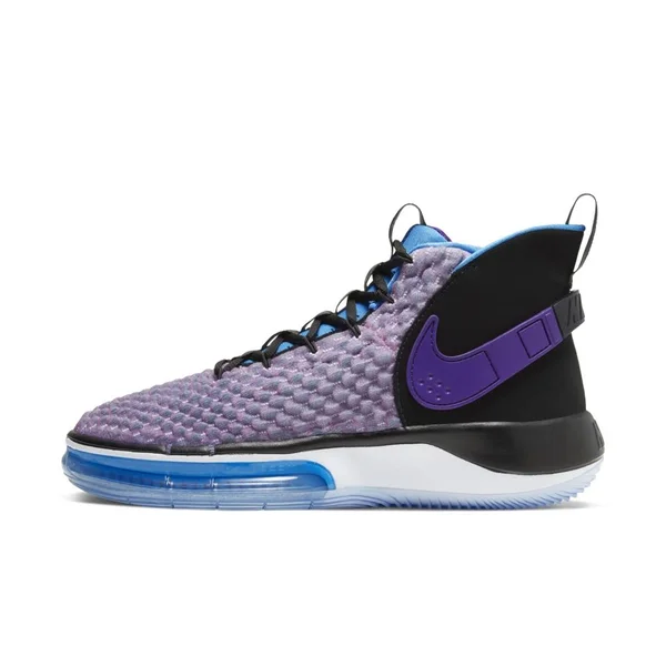 Nike Men's Alphadunk Basketball Shoes Knit - Purple
