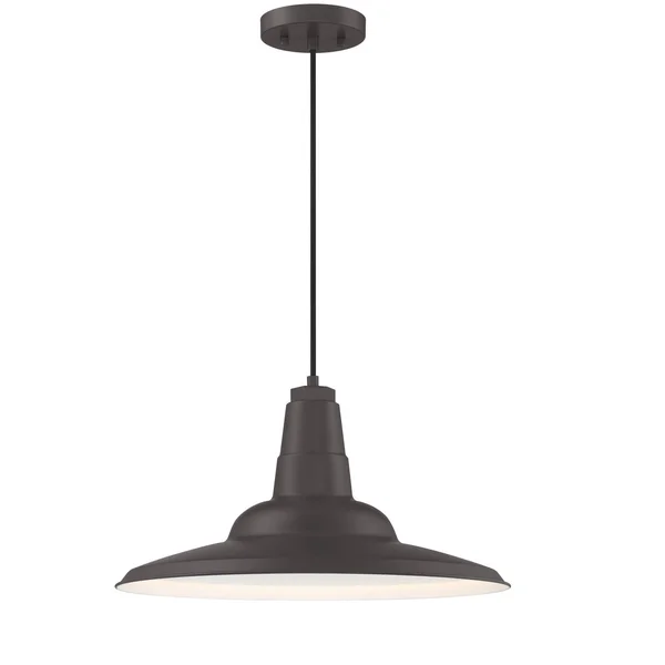 Park Harbor PHPL3261 Longden 19x22 Wide Pendant - Gentle Gray